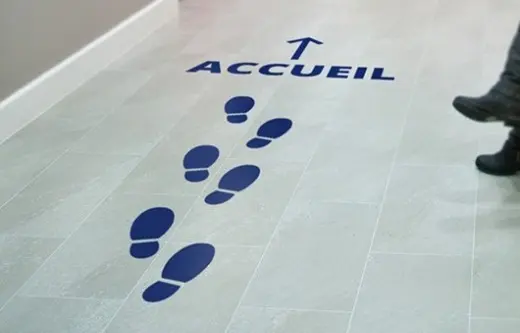 Signaletique au sol