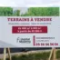 panneau information construction immobilière