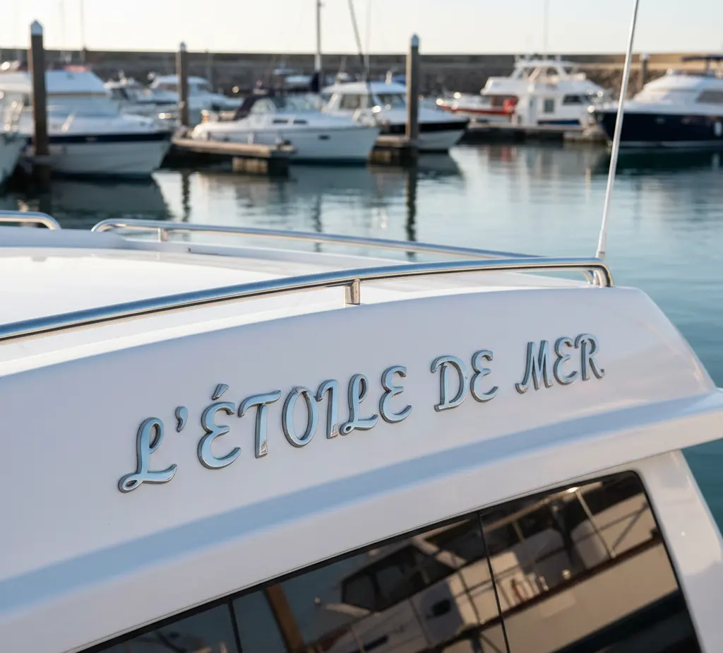 nom baptême bateau